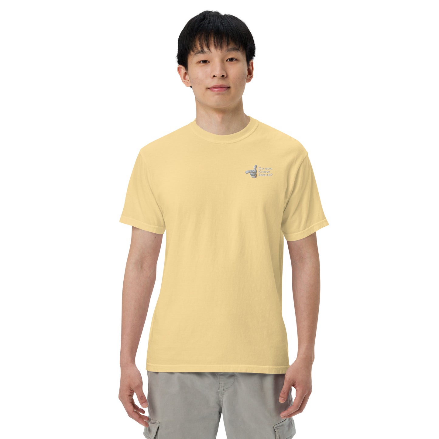 DUKJ Men’s garment-dyed heavyweight t-shirt
