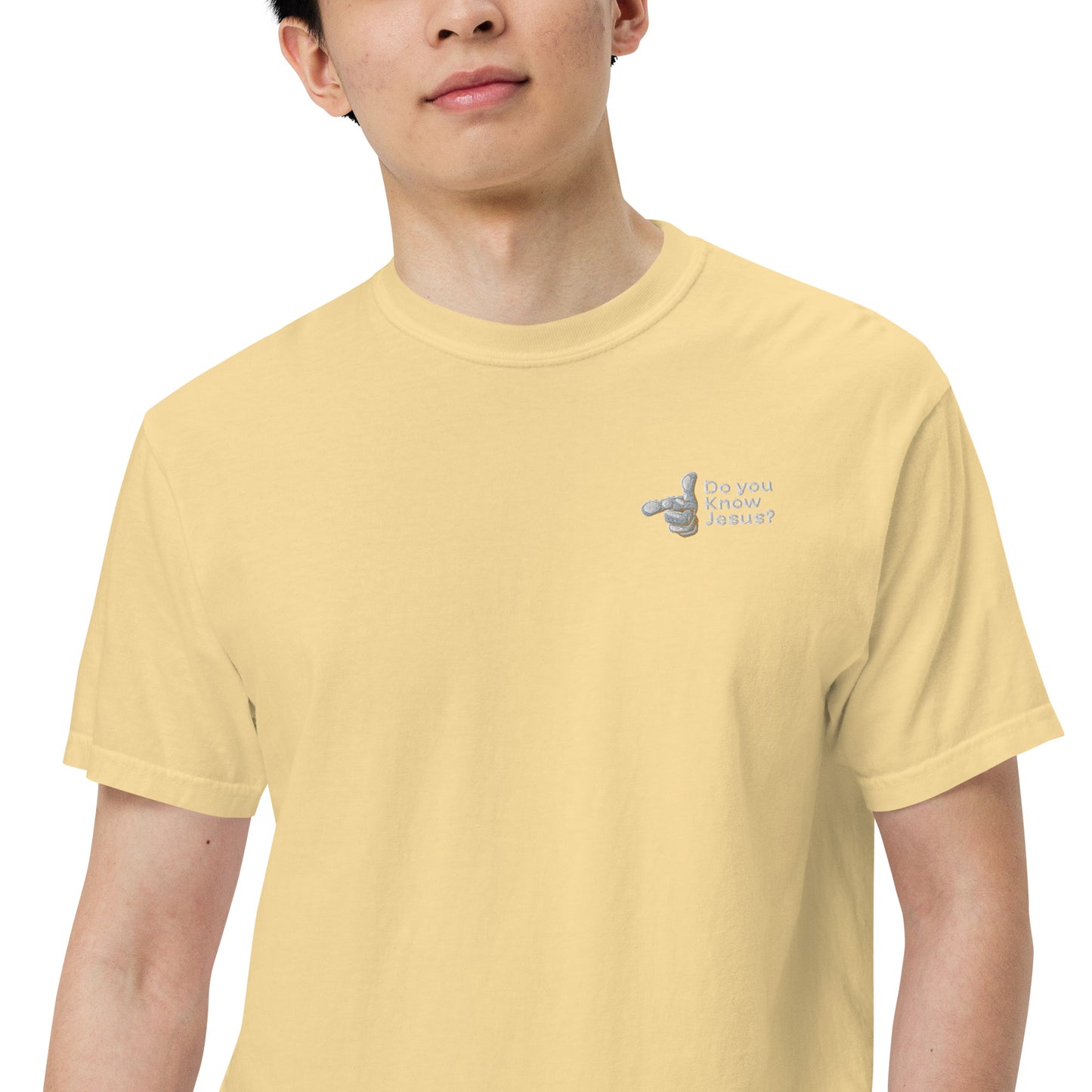 DUKJ Men’s garment-dyed heavyweight t-shirt