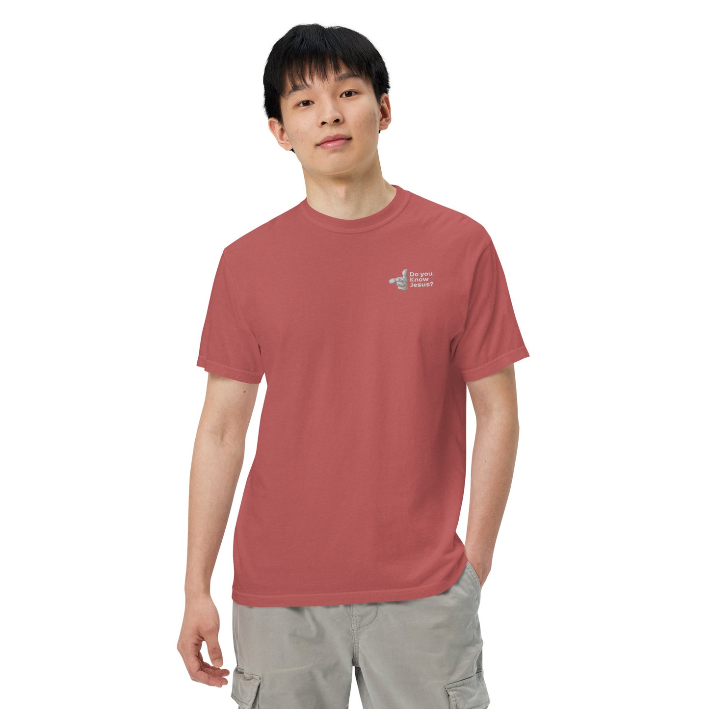 DUKJ Men’s garment-dyed heavyweight t-shirt