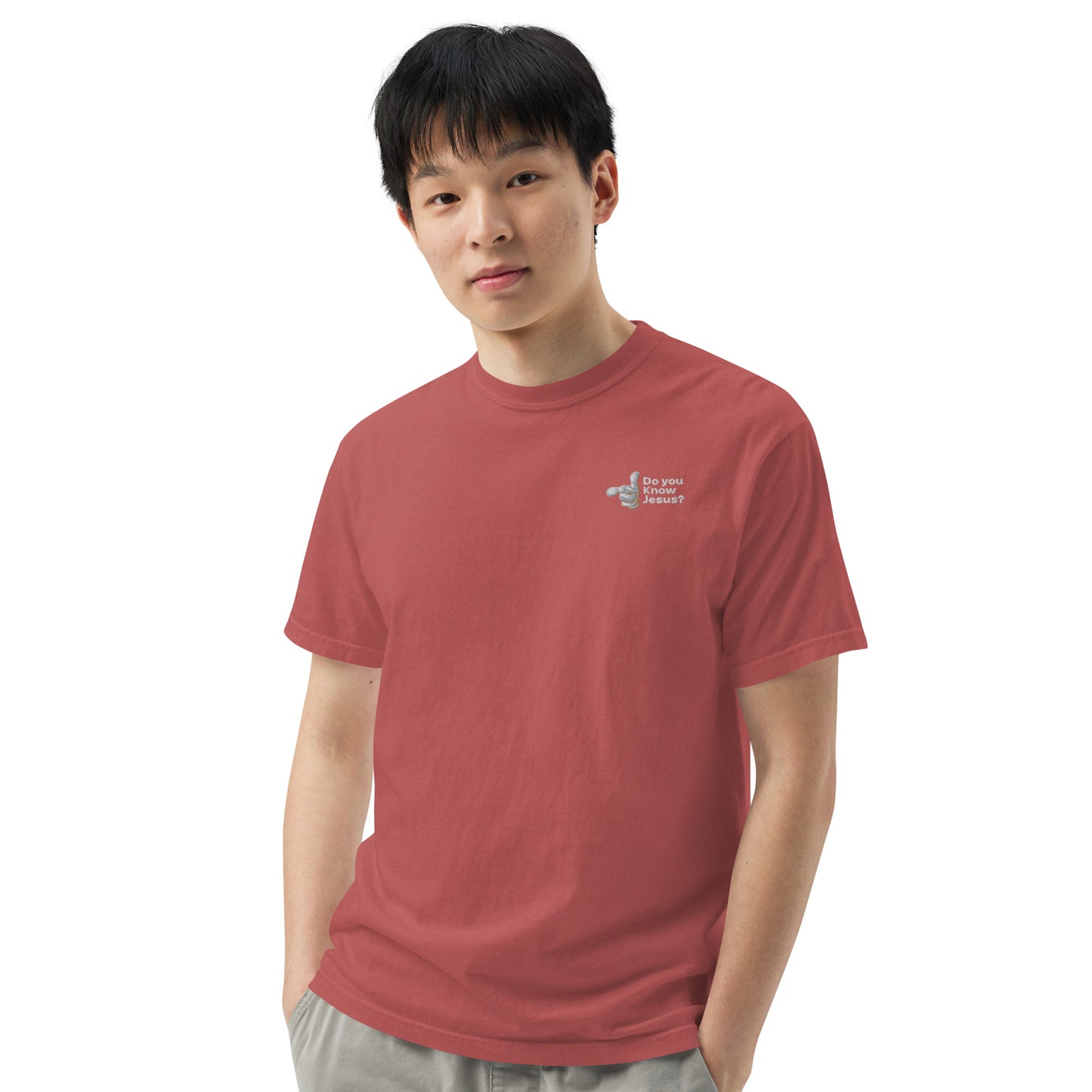 DUKJ Men’s garment-dyed heavyweight t-shirt
