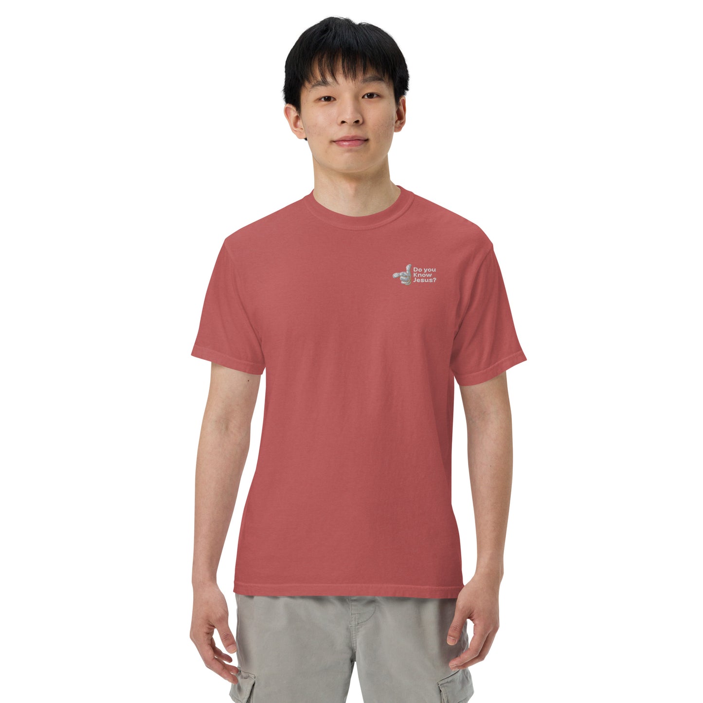 DUKJ Men’s garment-dyed heavyweight t-shirt