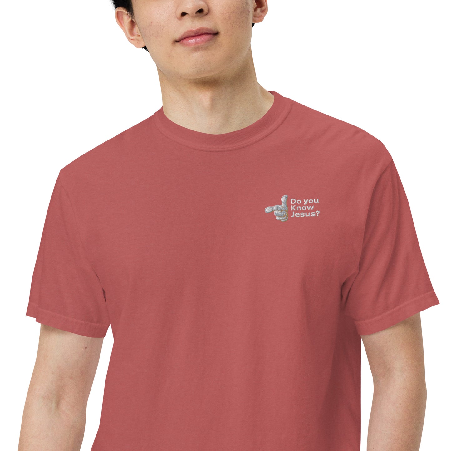 DUKJ Men’s garment-dyed heavyweight t-shirt