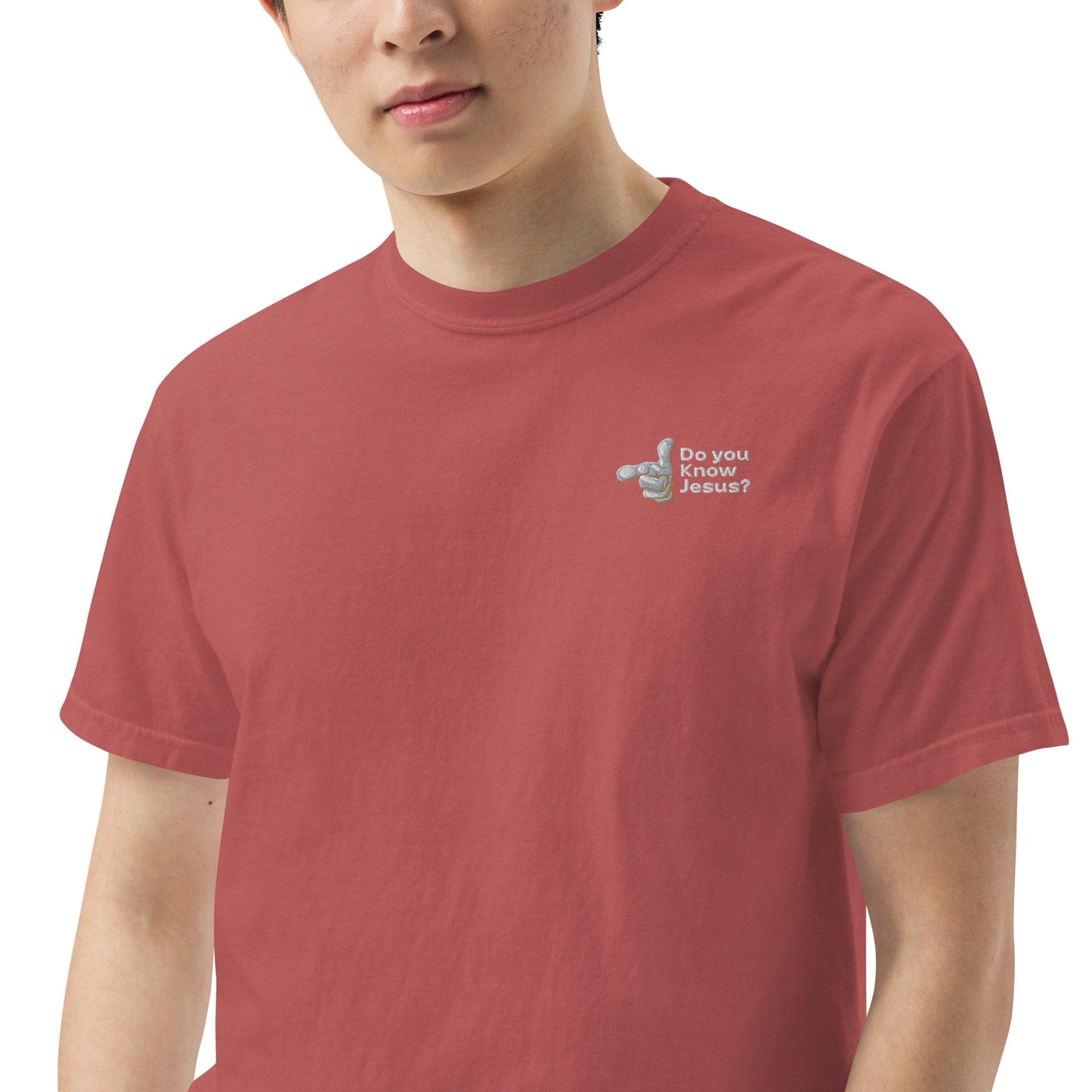 DUKJ Men’s garment-dyed heavyweight t-shirt