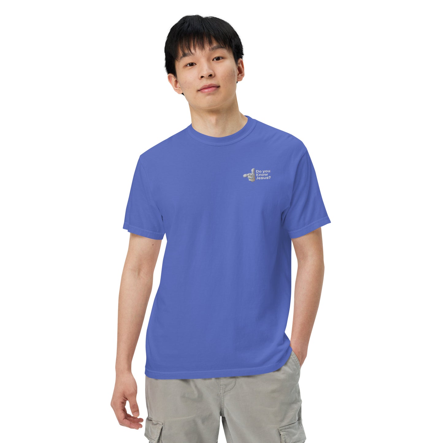 DUKJ Men’s garment-dyed heavyweight t-shirt