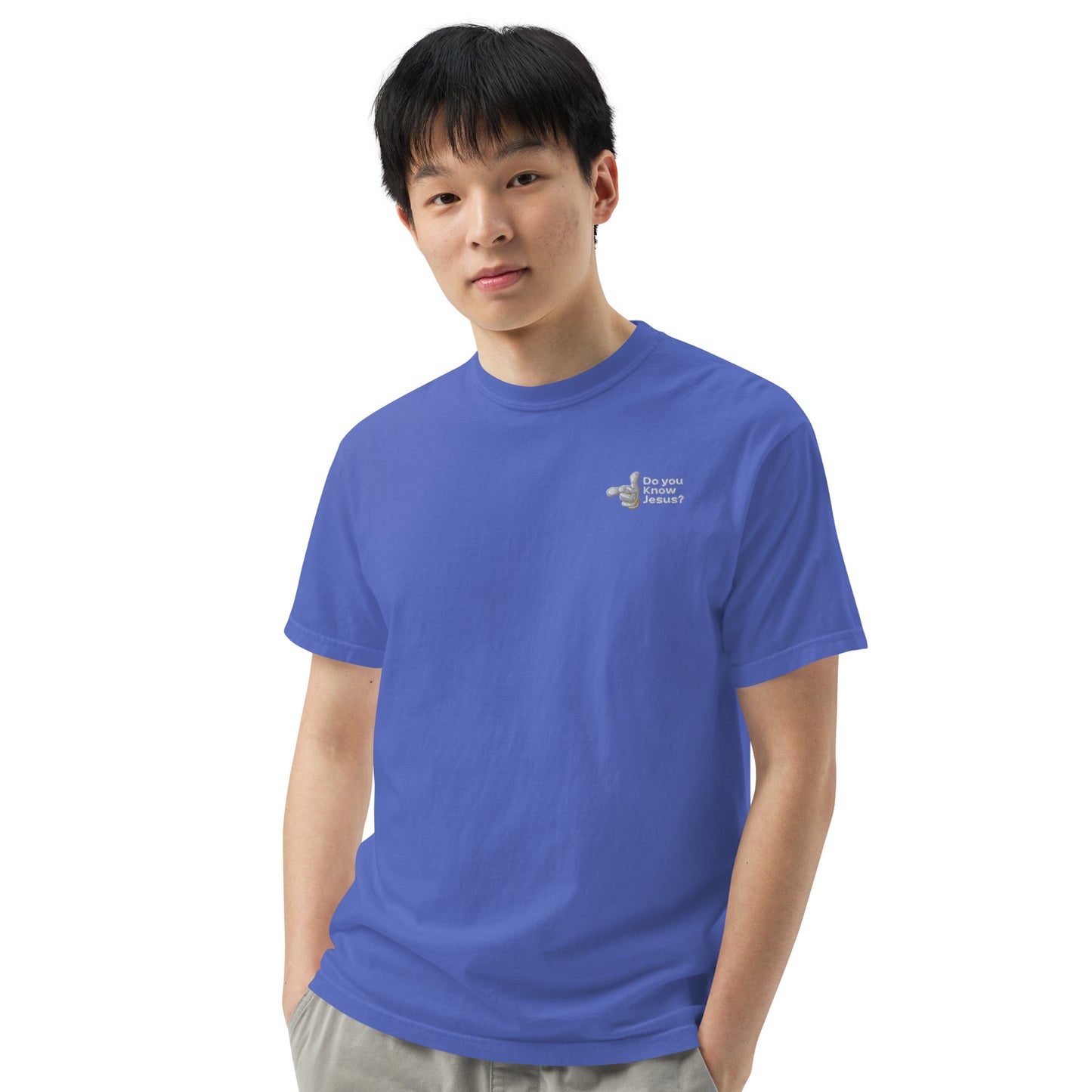 DUKJ Men’s garment-dyed heavyweight t-shirt