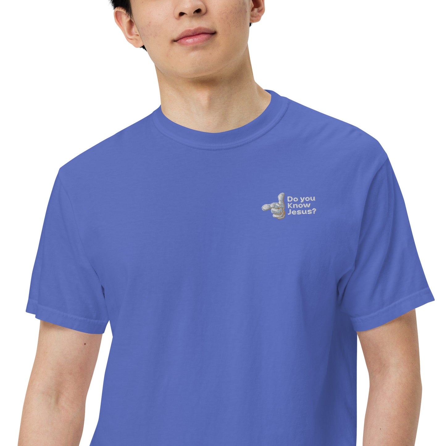 DUKJ Men’s garment-dyed heavyweight t-shirt