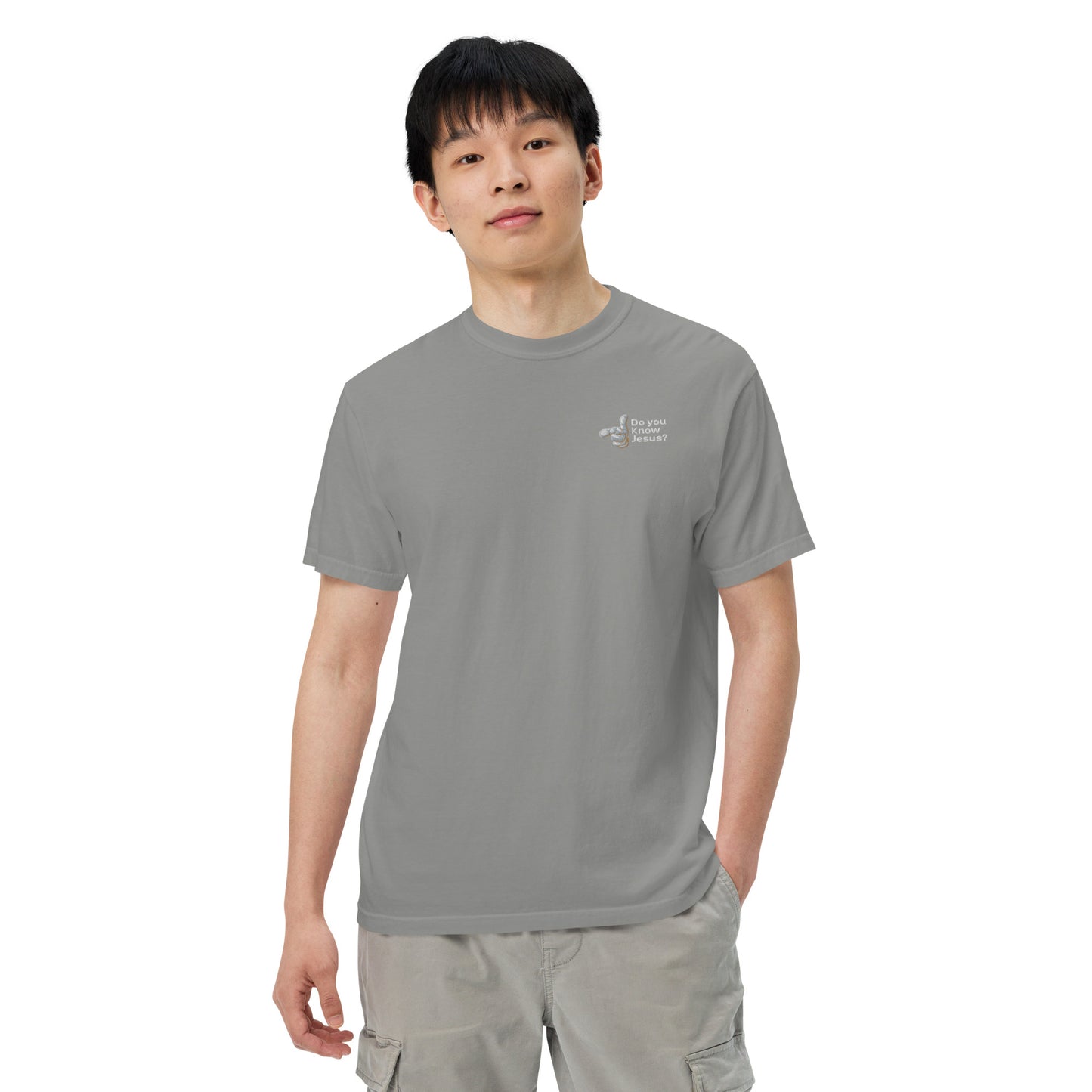 DUKJ Men’s garment-dyed heavyweight t-shirt