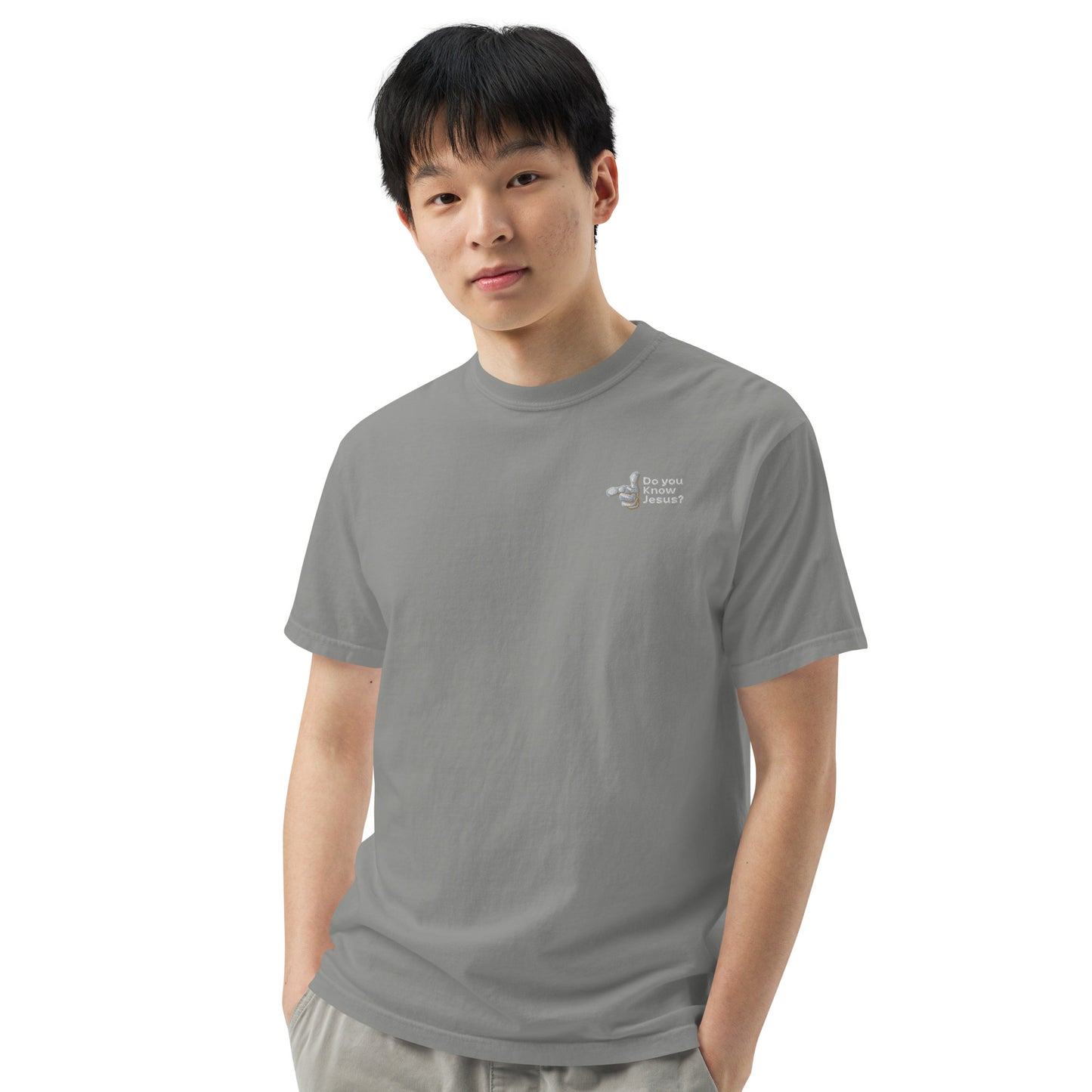 DUKJ Men’s garment-dyed heavyweight t-shirt
