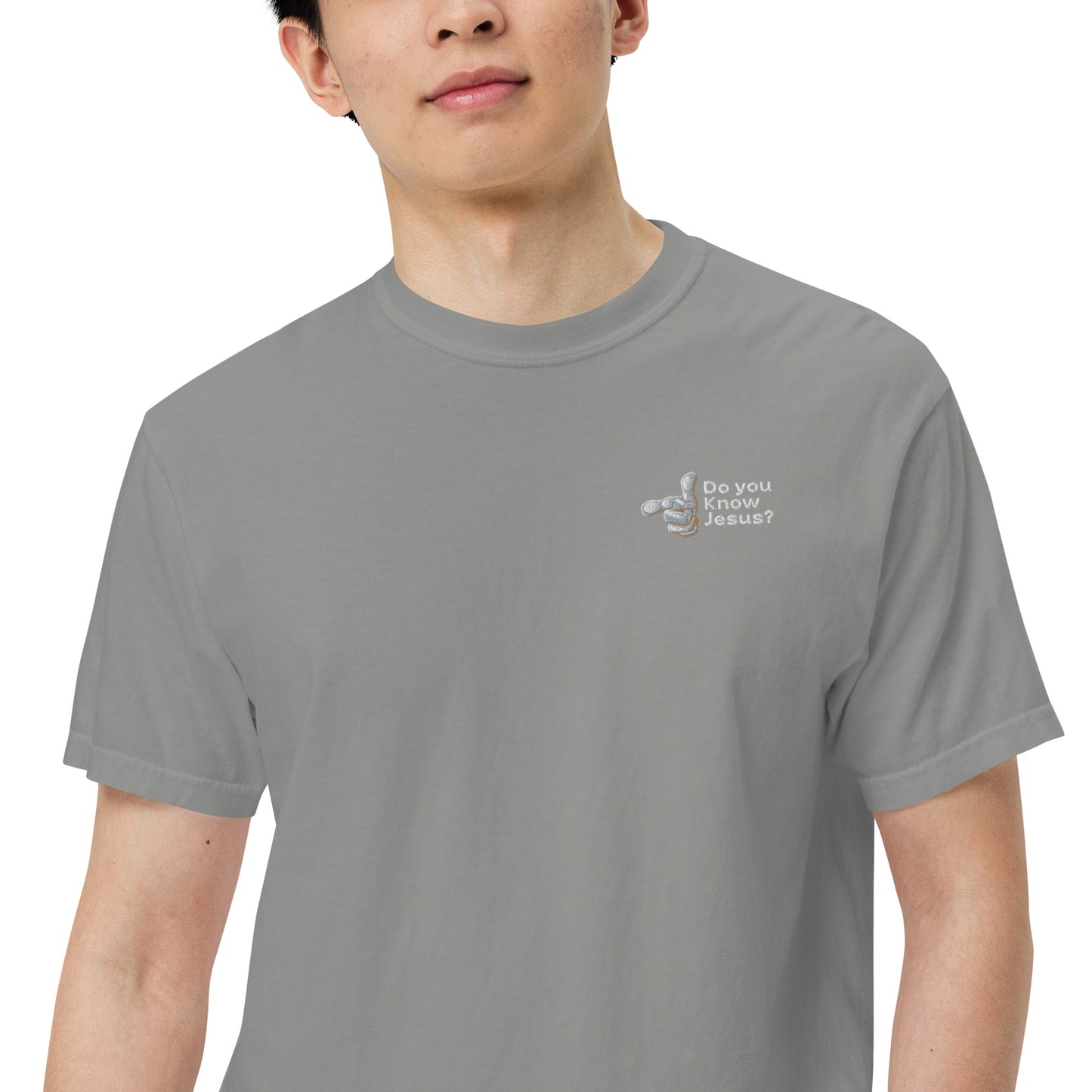 DUKJ Men’s garment-dyed heavyweight t-shirt