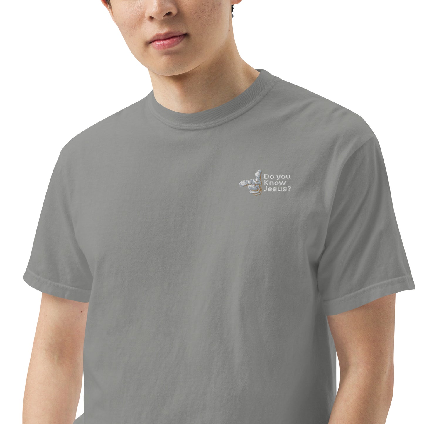 DUKJ Men’s garment-dyed heavyweight t-shirt