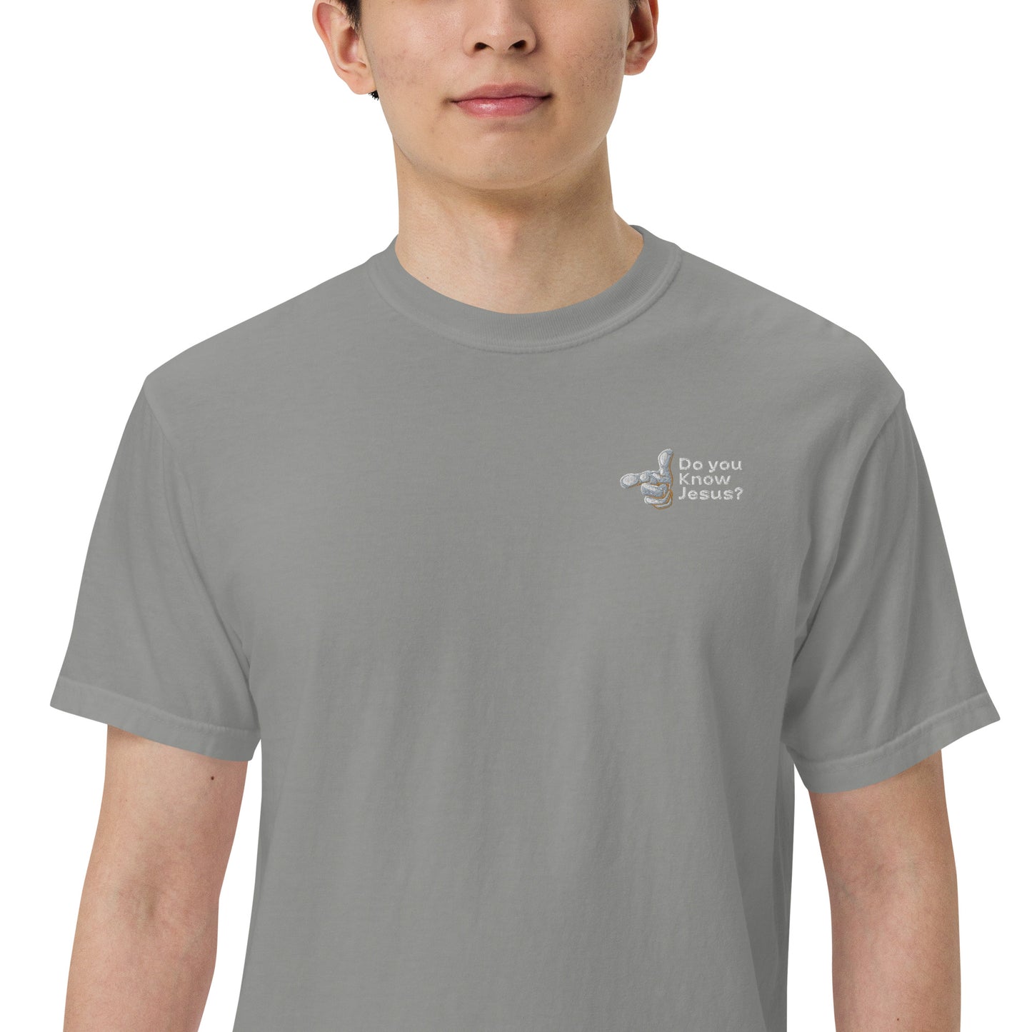 DUKJ Men’s garment-dyed heavyweight t-shirt