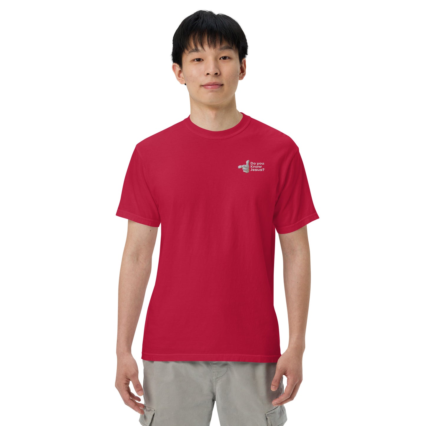 DUKJ Men’s garment-dyed heavyweight t-shirt