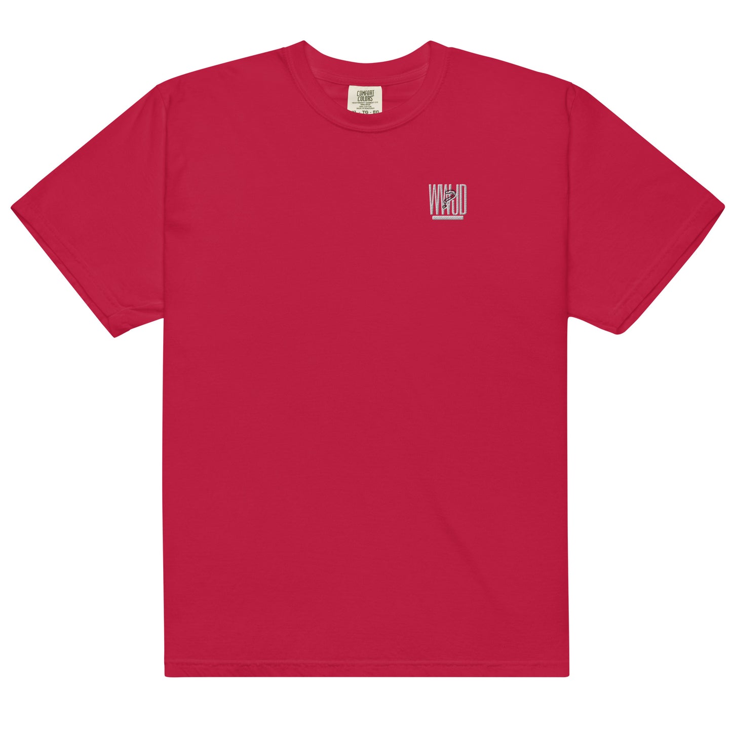 WWJD Men’s garment-dyed heavyweight t-shirt