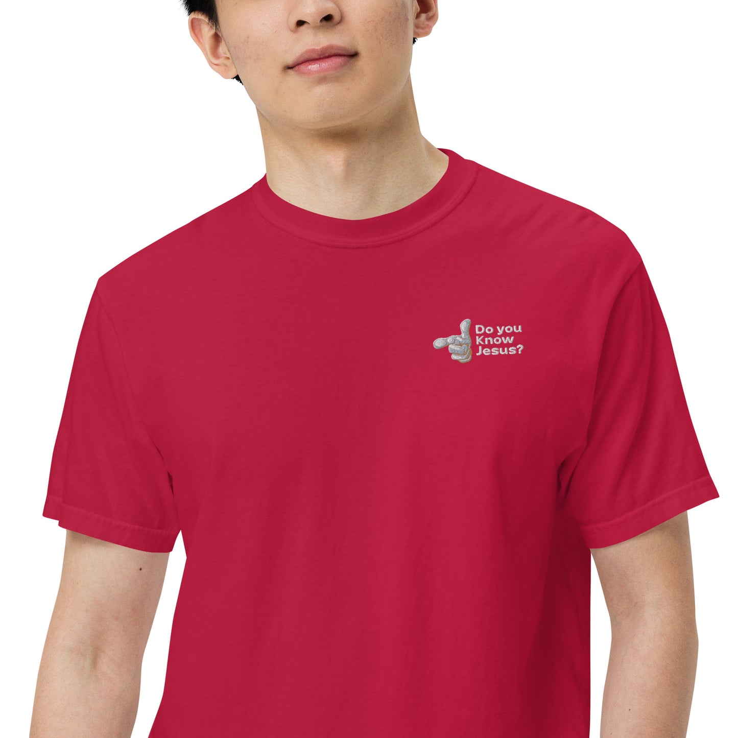 DUKJ Men’s garment-dyed heavyweight t-shirt