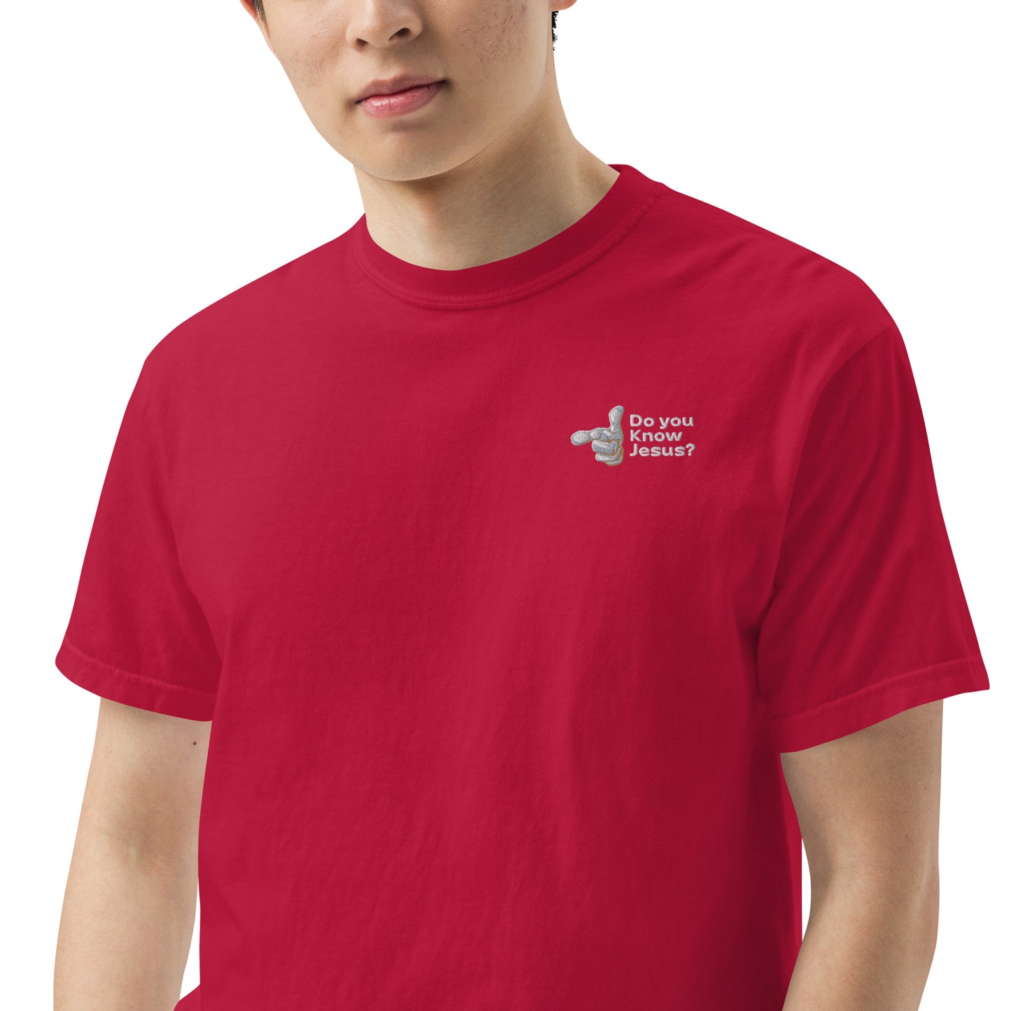 DUKJ Men’s garment-dyed heavyweight t-shirt
