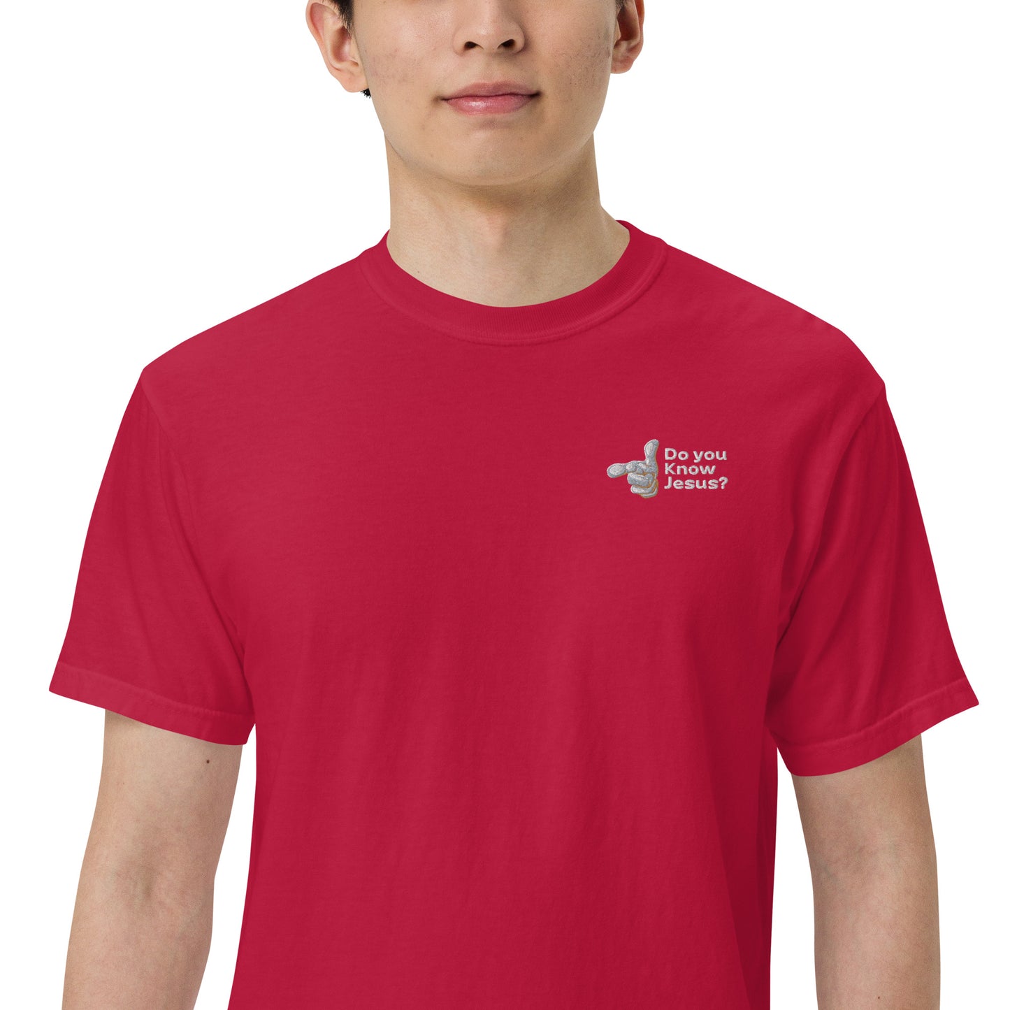 DUKJ Men’s garment-dyed heavyweight t-shirt