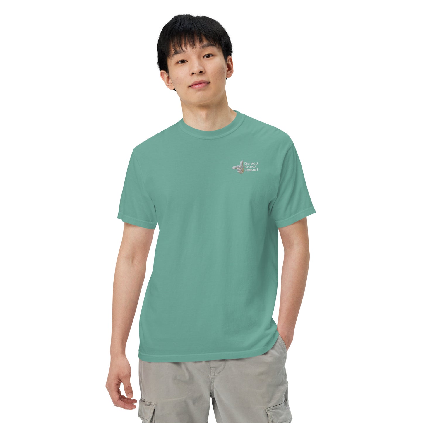 DUKJ Men’s garment-dyed heavyweight t-shirt