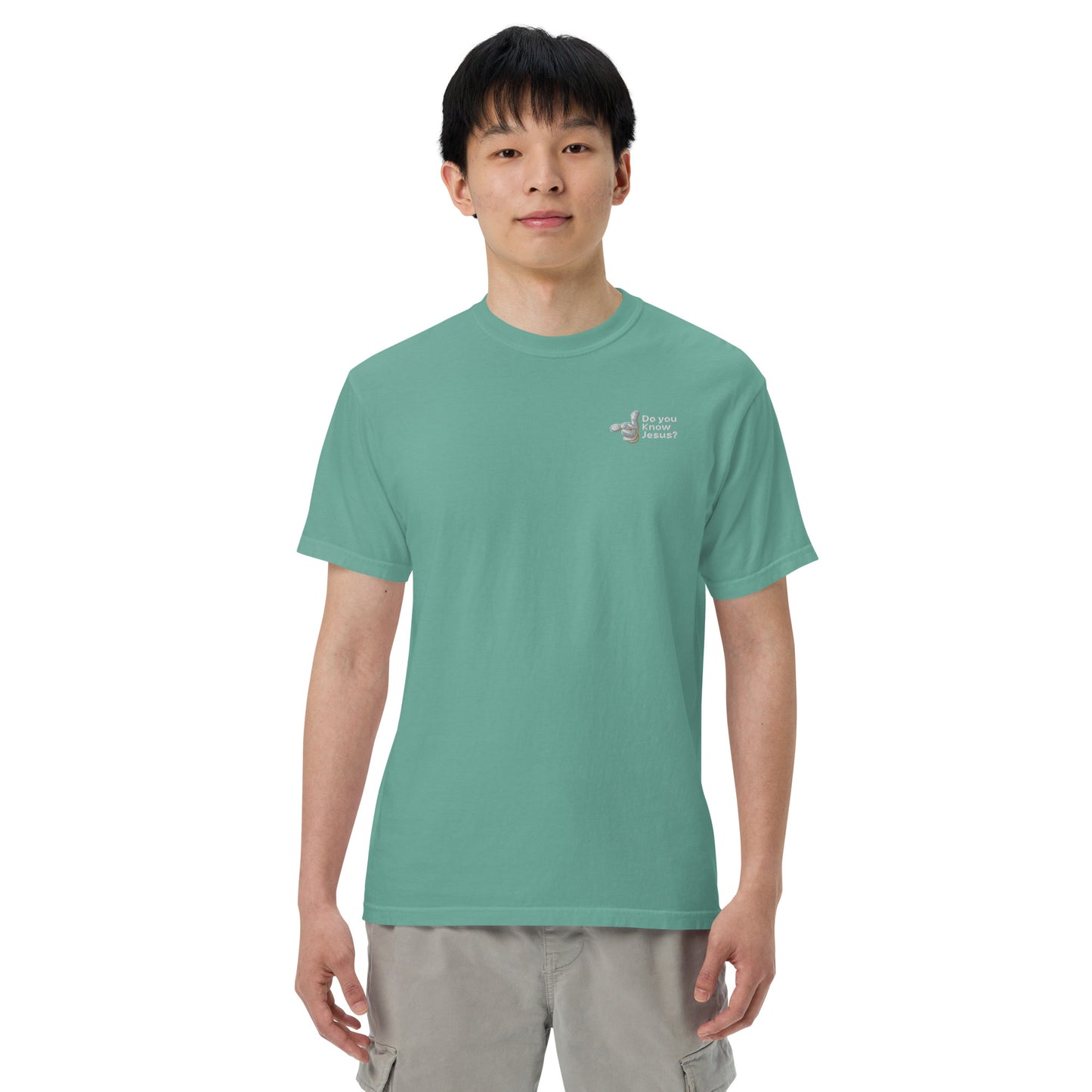 DUKJ Men’s garment-dyed heavyweight t-shirt