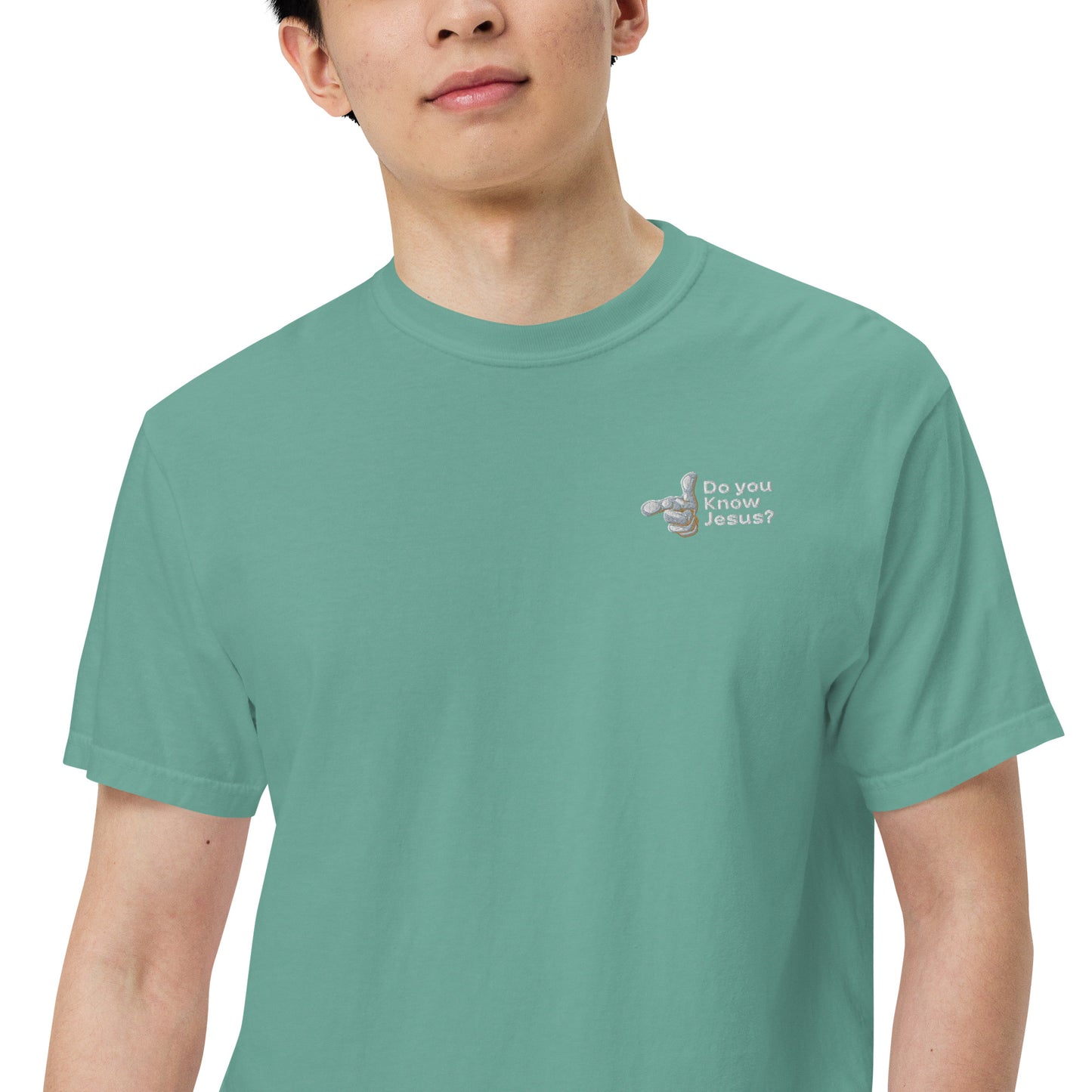 DUKJ Men’s garment-dyed heavyweight t-shirt
