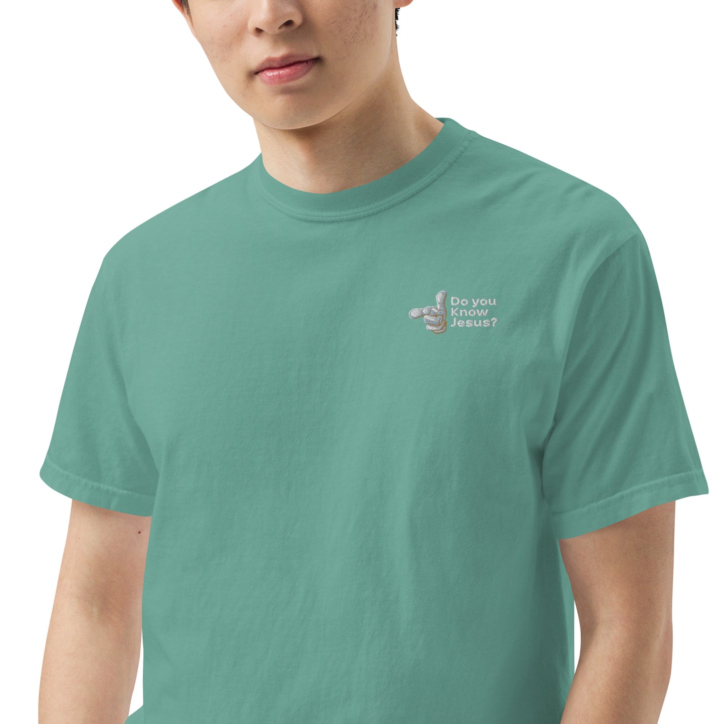 DUKJ Men’s garment-dyed heavyweight t-shirt