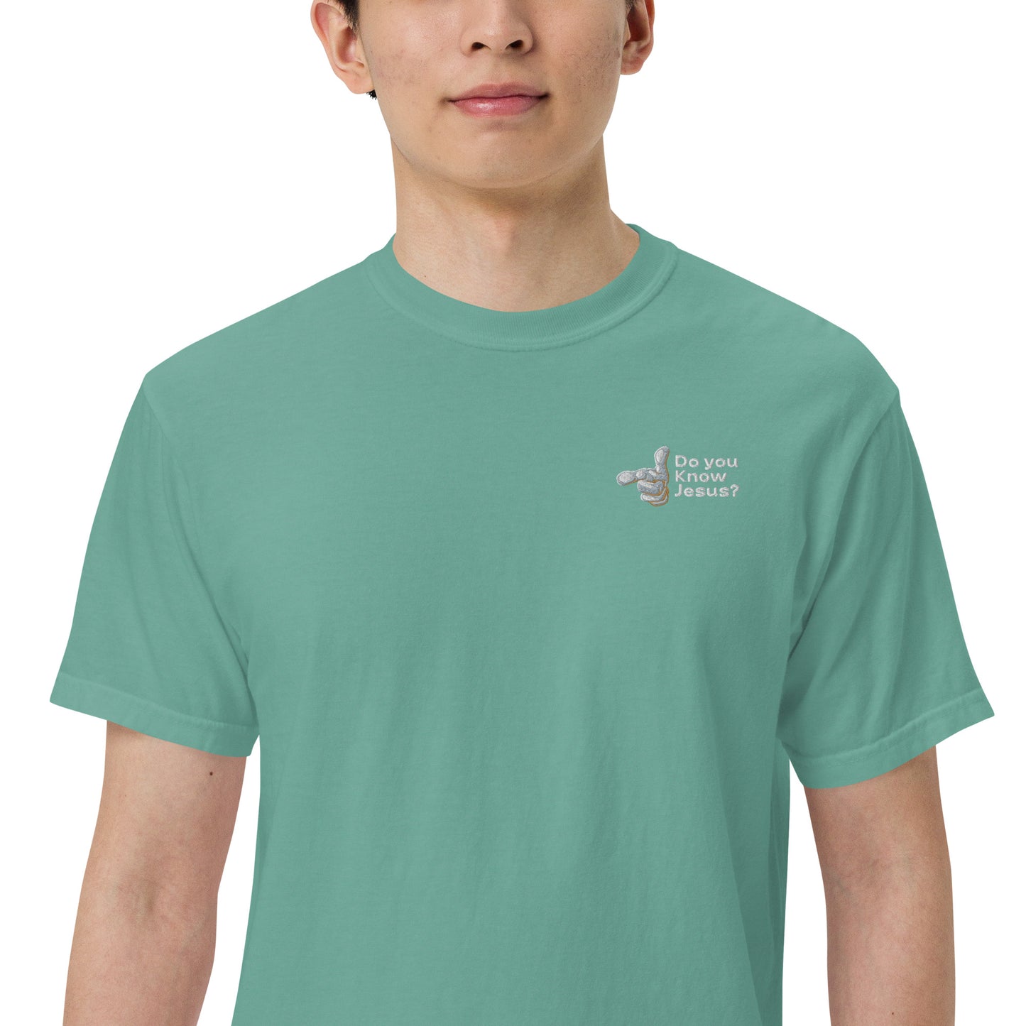 DUKJ Men’s garment-dyed heavyweight t-shirt