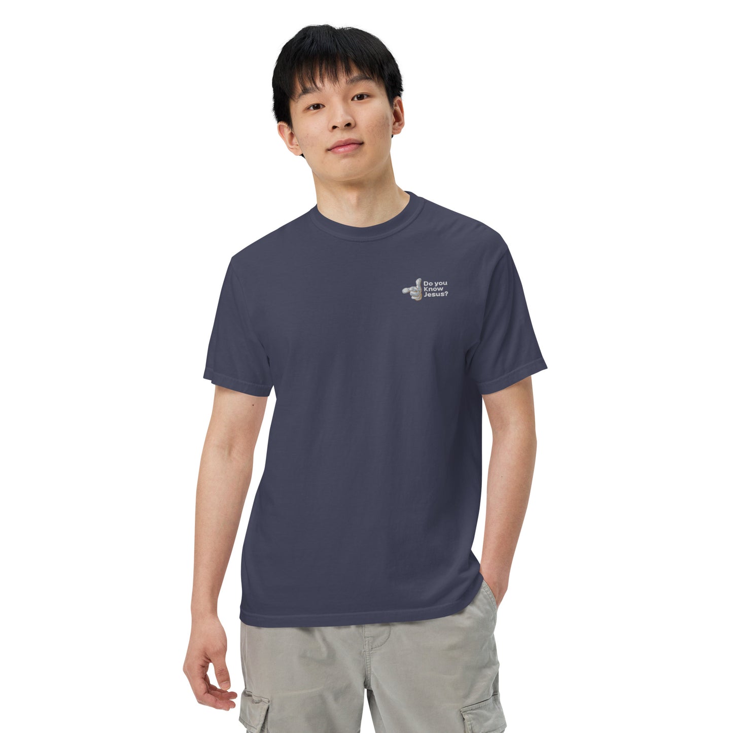 DUKJ Men’s garment-dyed heavyweight t-shirt