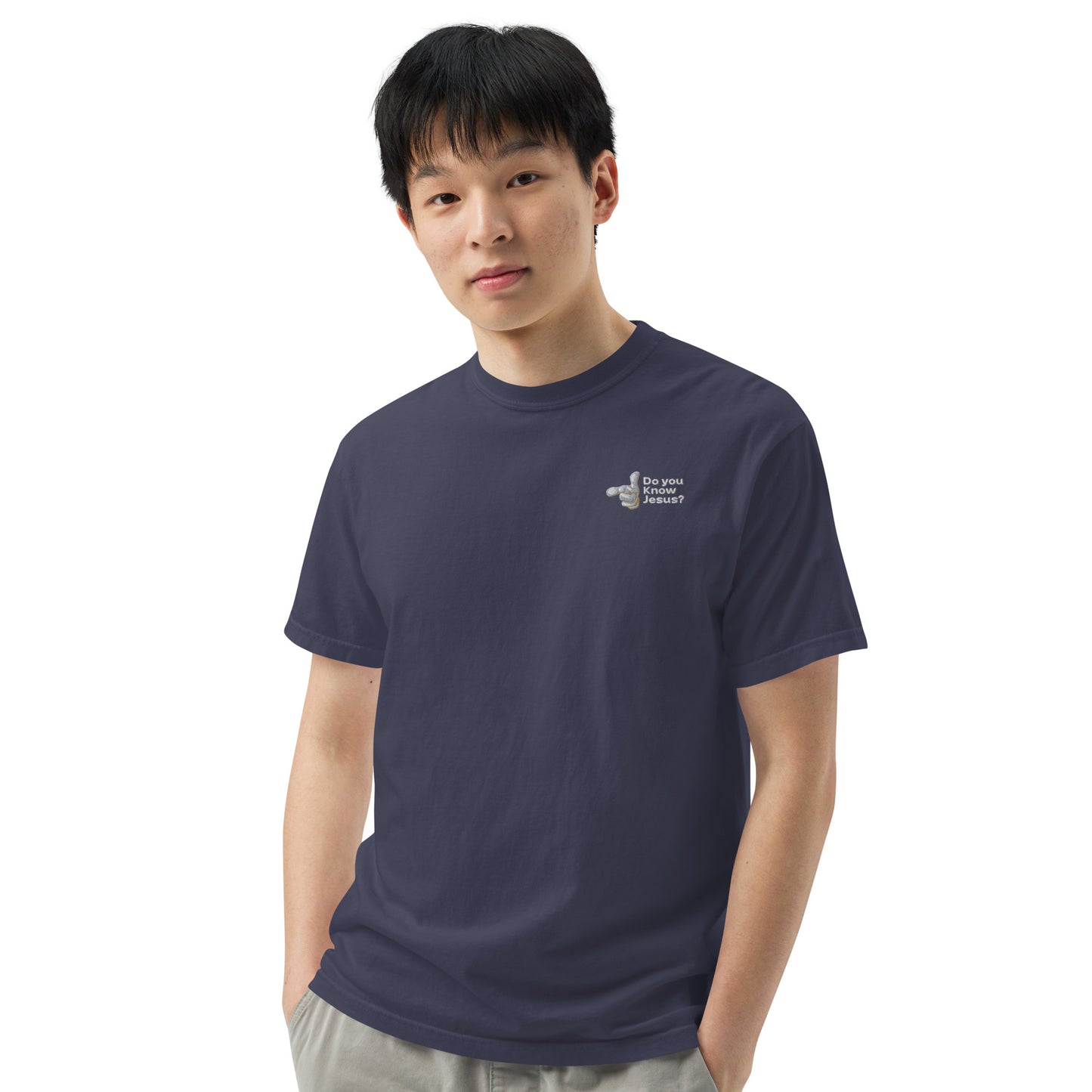 DUKJ Men’s garment-dyed heavyweight t-shirt