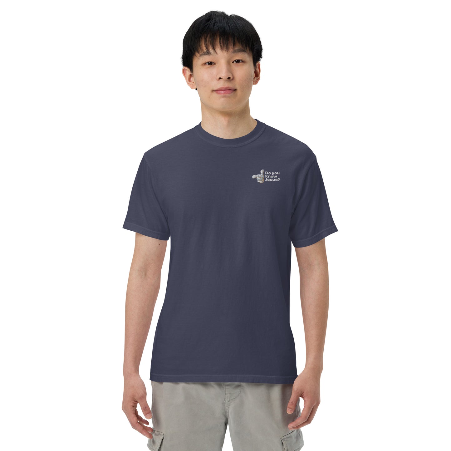 DUKJ Men’s garment-dyed heavyweight t-shirt
