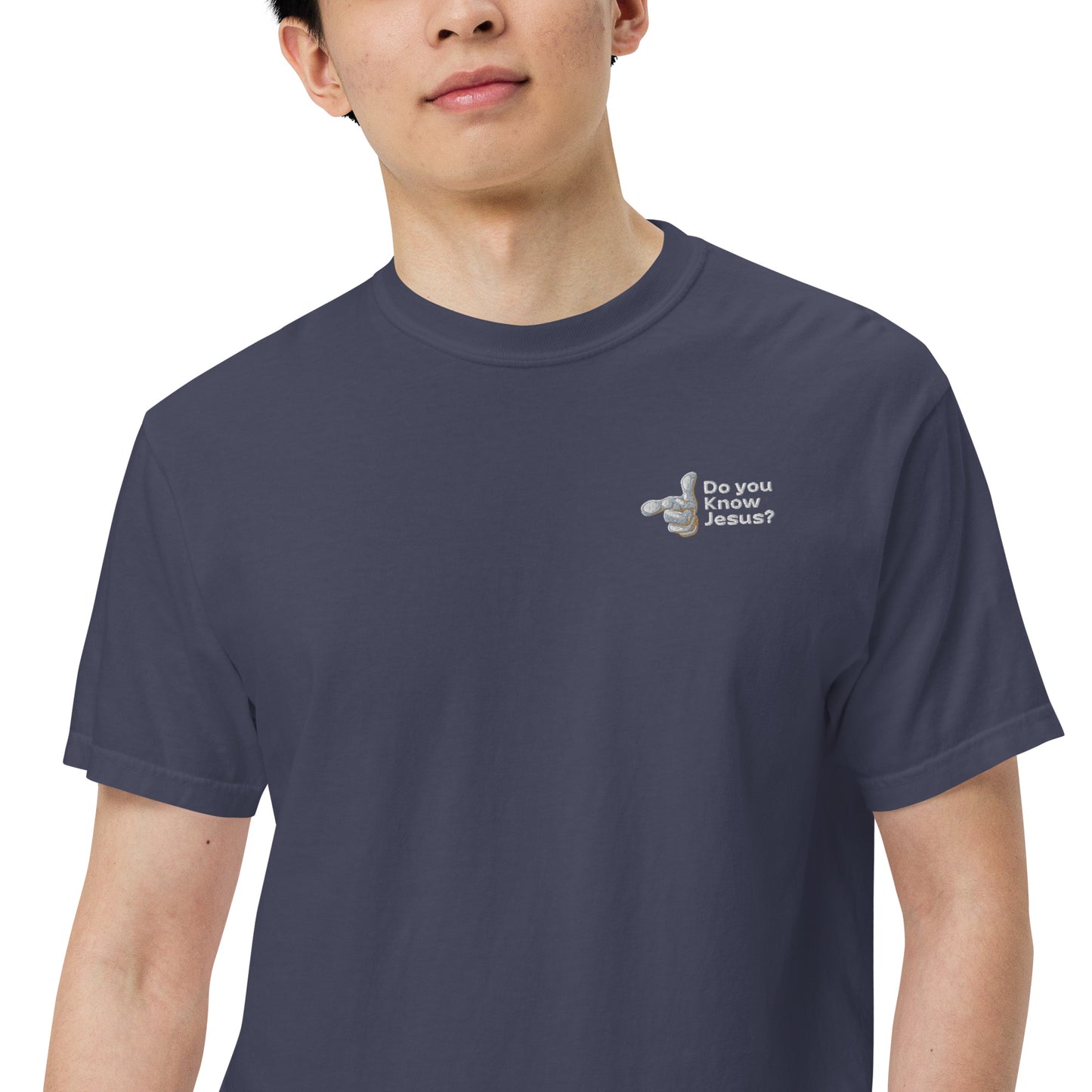 DUKJ Men’s garment-dyed heavyweight t-shirt
