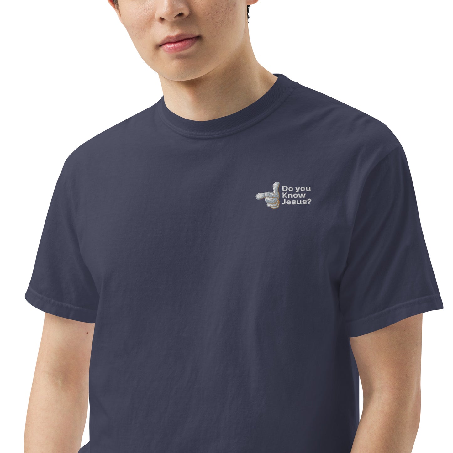 DUKJ Men’s garment-dyed heavyweight t-shirt