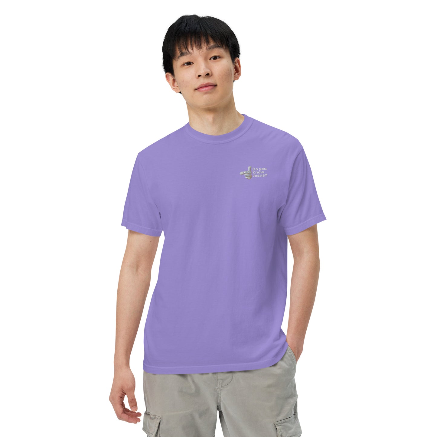 DUKJ Men’s garment-dyed heavyweight t-shirt