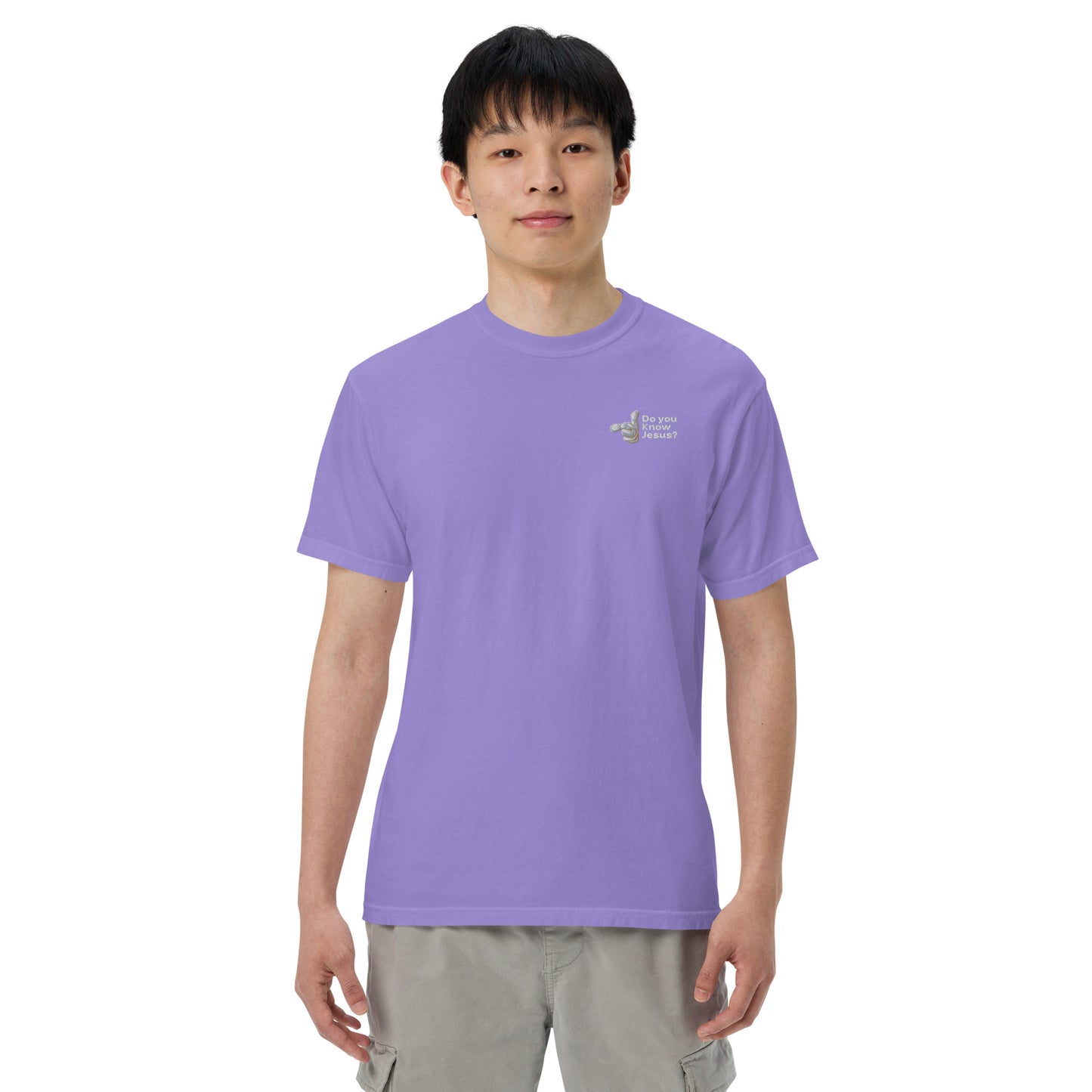 DUKJ Men’s garment-dyed heavyweight t-shirt