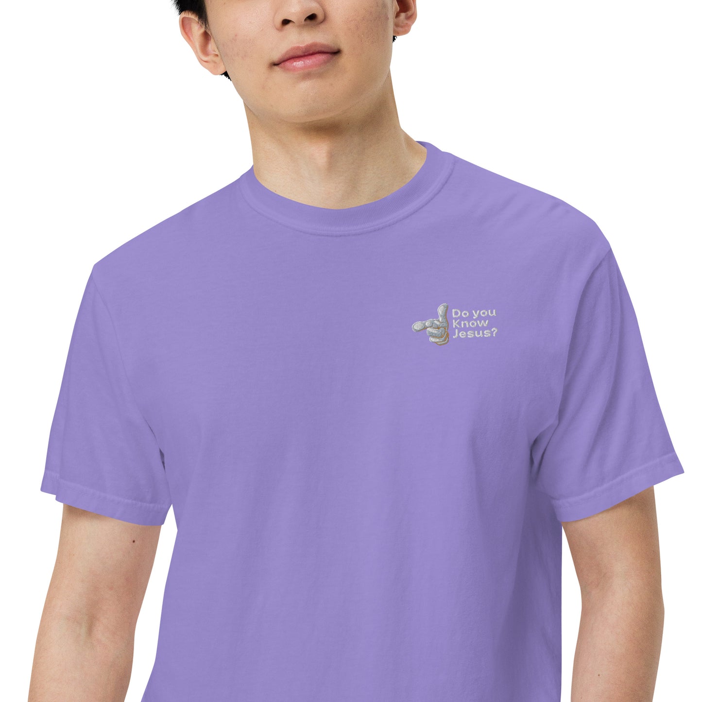 DUKJ Men’s garment-dyed heavyweight t-shirt