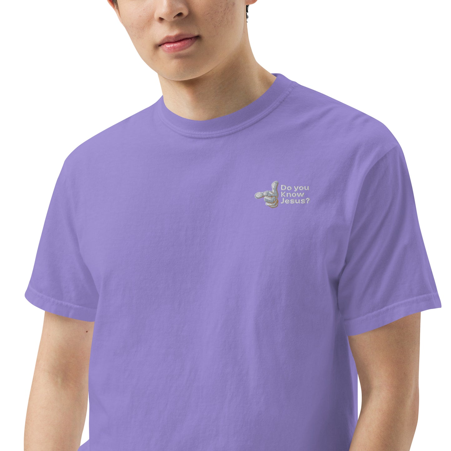 DUKJ Men’s garment-dyed heavyweight t-shirt
