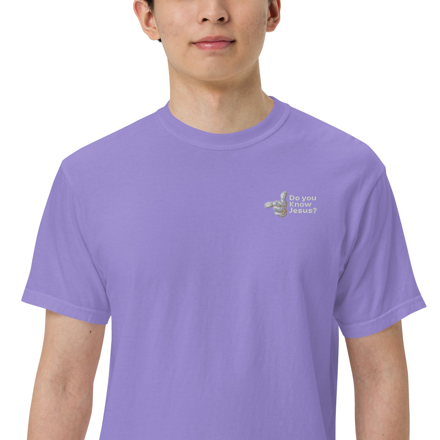 DUKJ Men’s garment-dyed heavyweight t-shirt