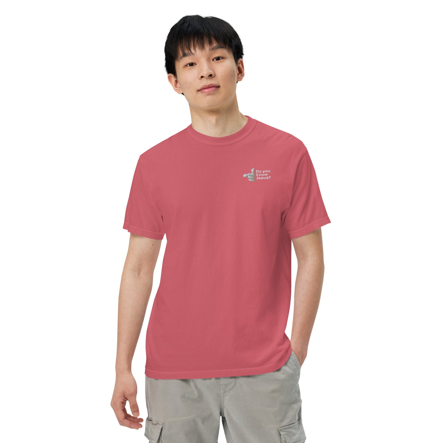 DUKJ Men’s garment-dyed heavyweight t-shirt