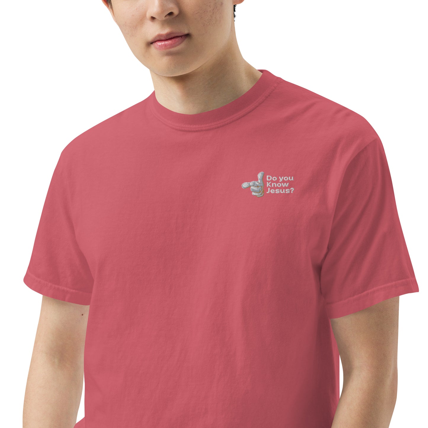 DUKJ Men’s garment-dyed heavyweight t-shirt