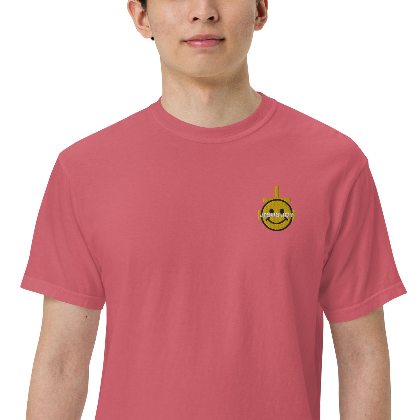 JESUS JOY Men’s garment-dyed heavyweight t-shirt