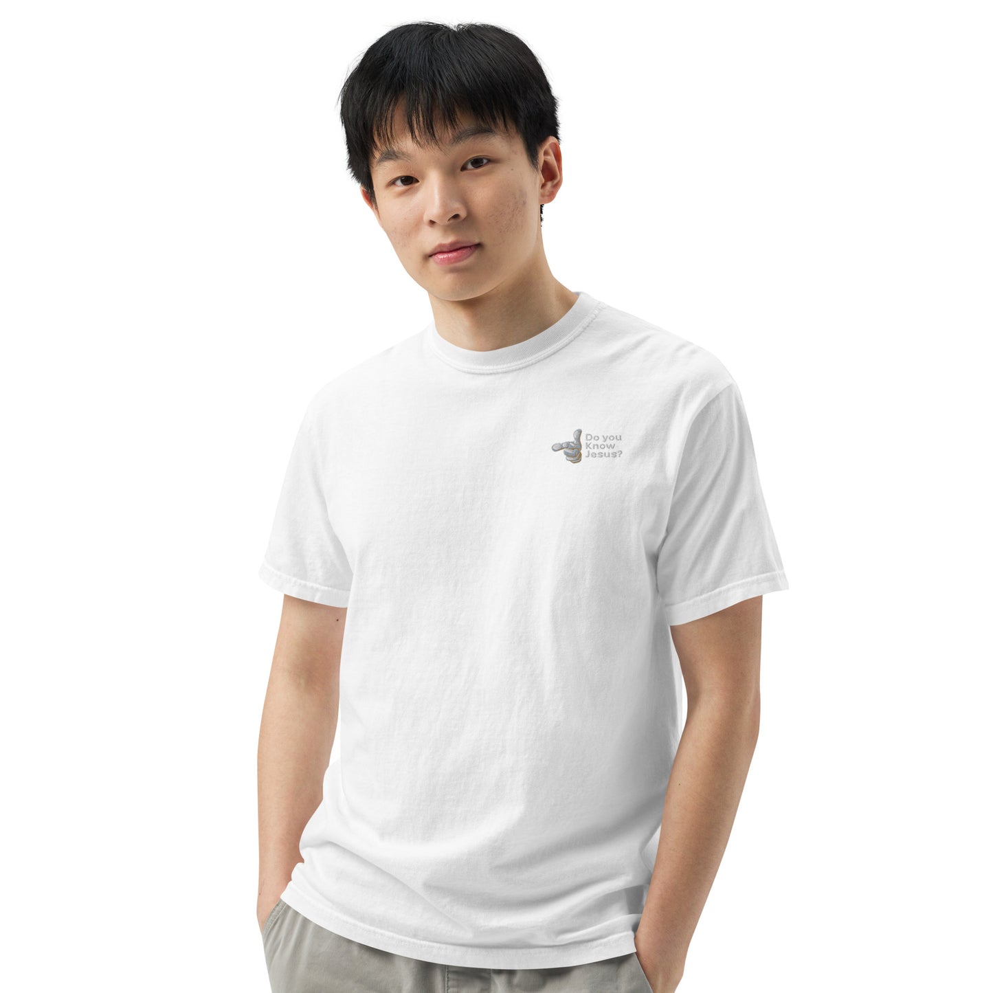 DUKJ Men’s garment-dyed heavyweight t-shirt