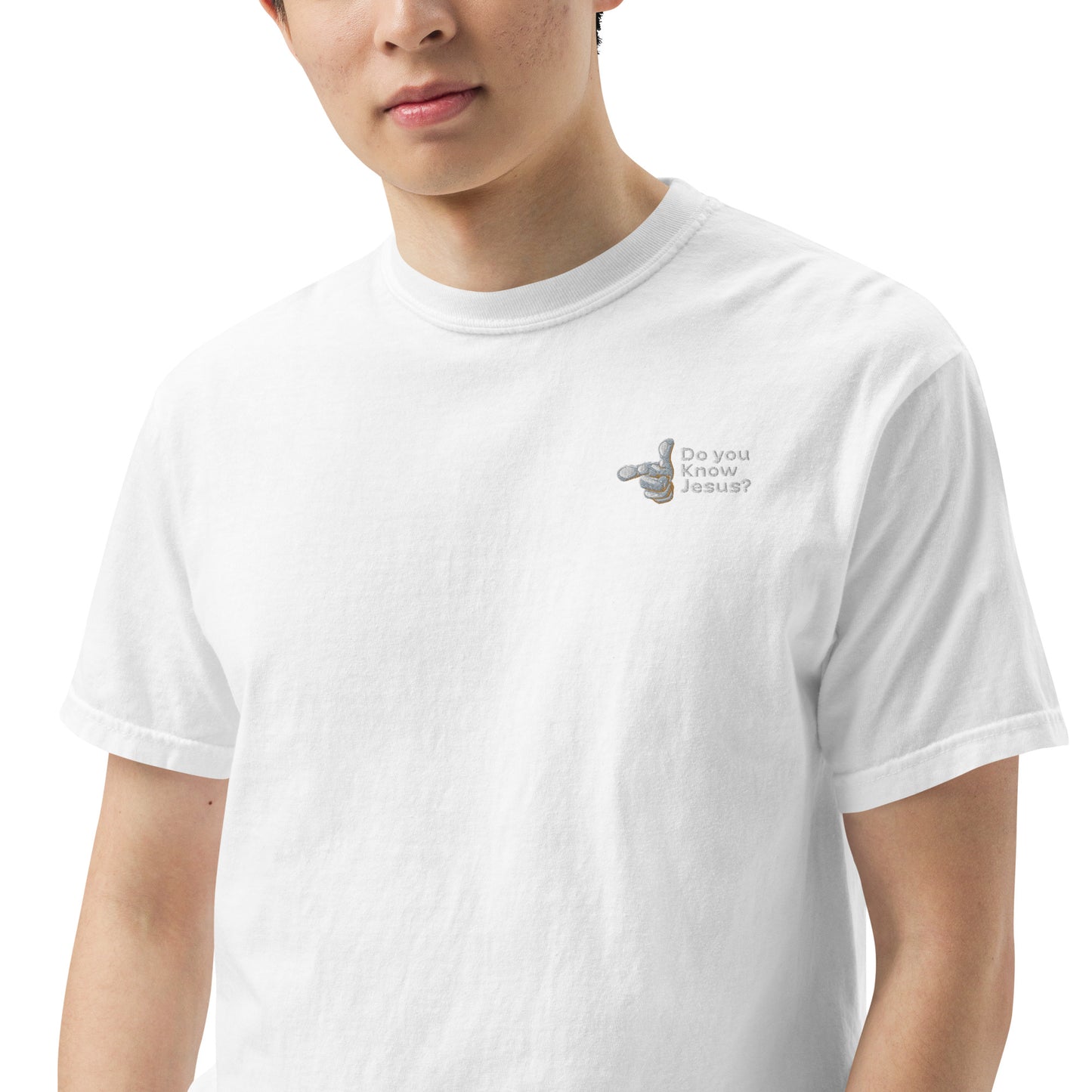 DUKJ Men’s garment-dyed heavyweight t-shirt