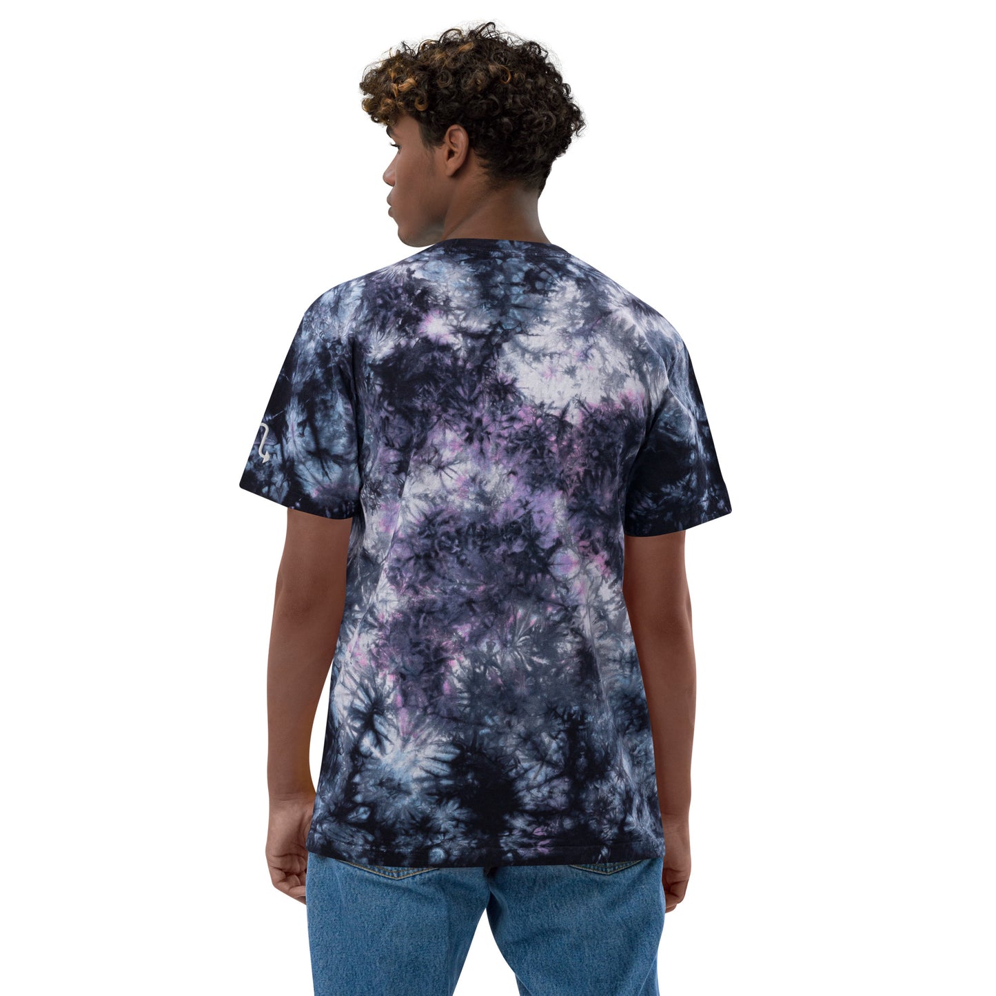 Oversized 1987 tie-dye Tee