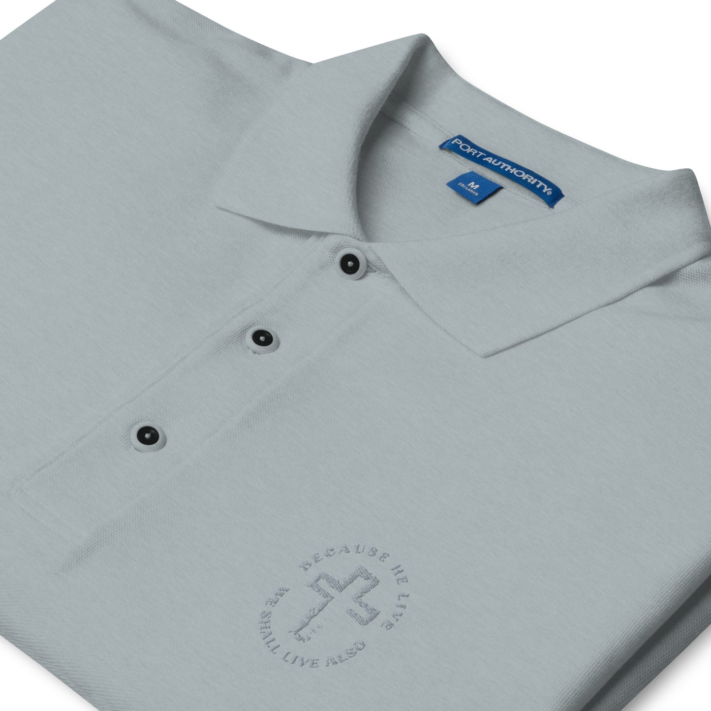 Because He Lives - Men's Premium Polo
