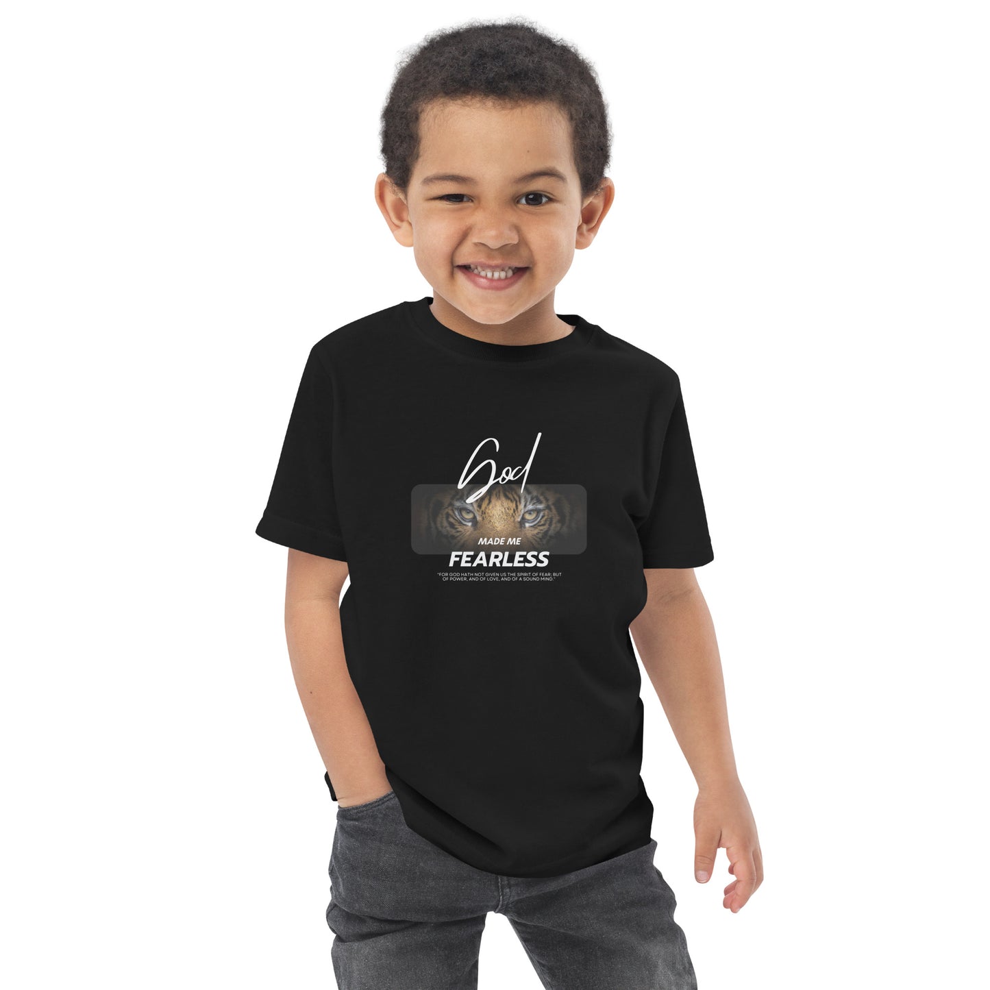 Toddler GOD Made Me Jersey T-Shirt