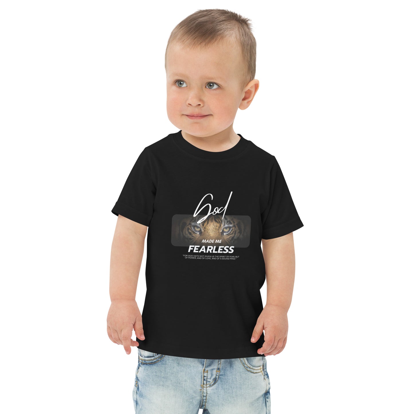 Toddler GOD Made Me Jersey T-Shirt
