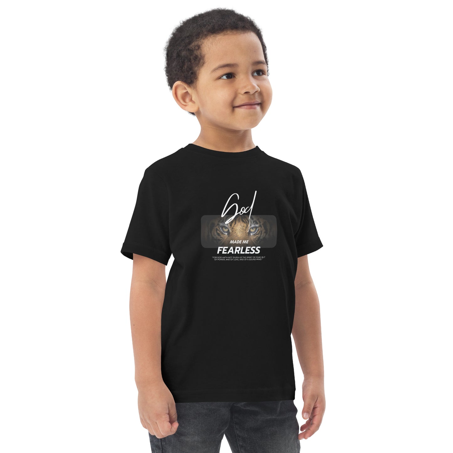 Toddler GOD Made Me Jersey T-Shirt