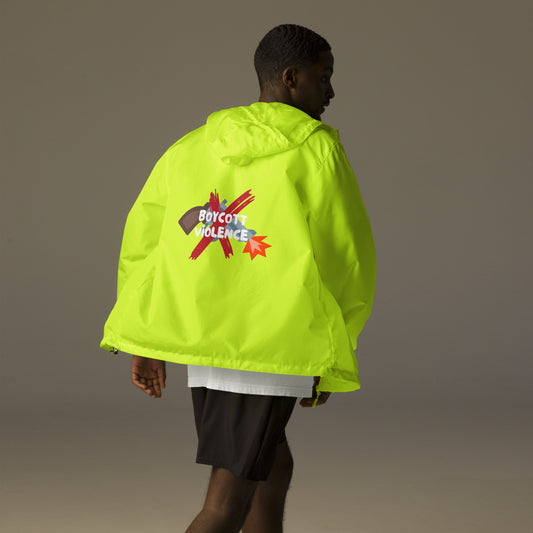 Boycott Violence Windbreaker