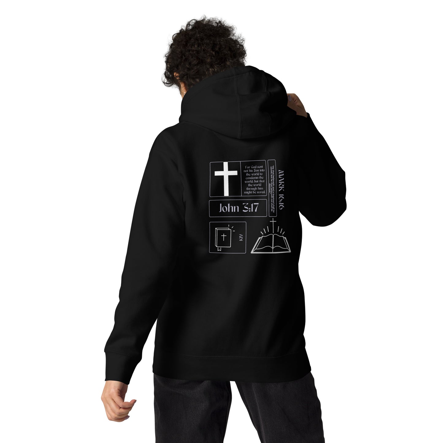 Black Jesus Unisex Hoodie
