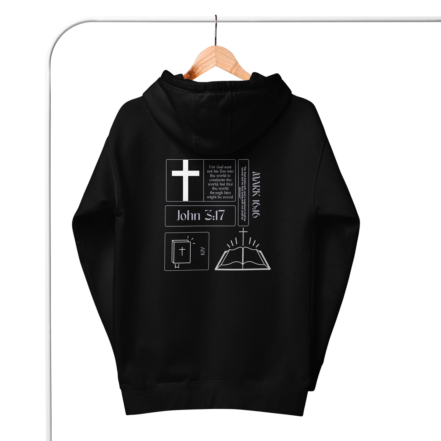 Black Jesus Unisex Hoodie