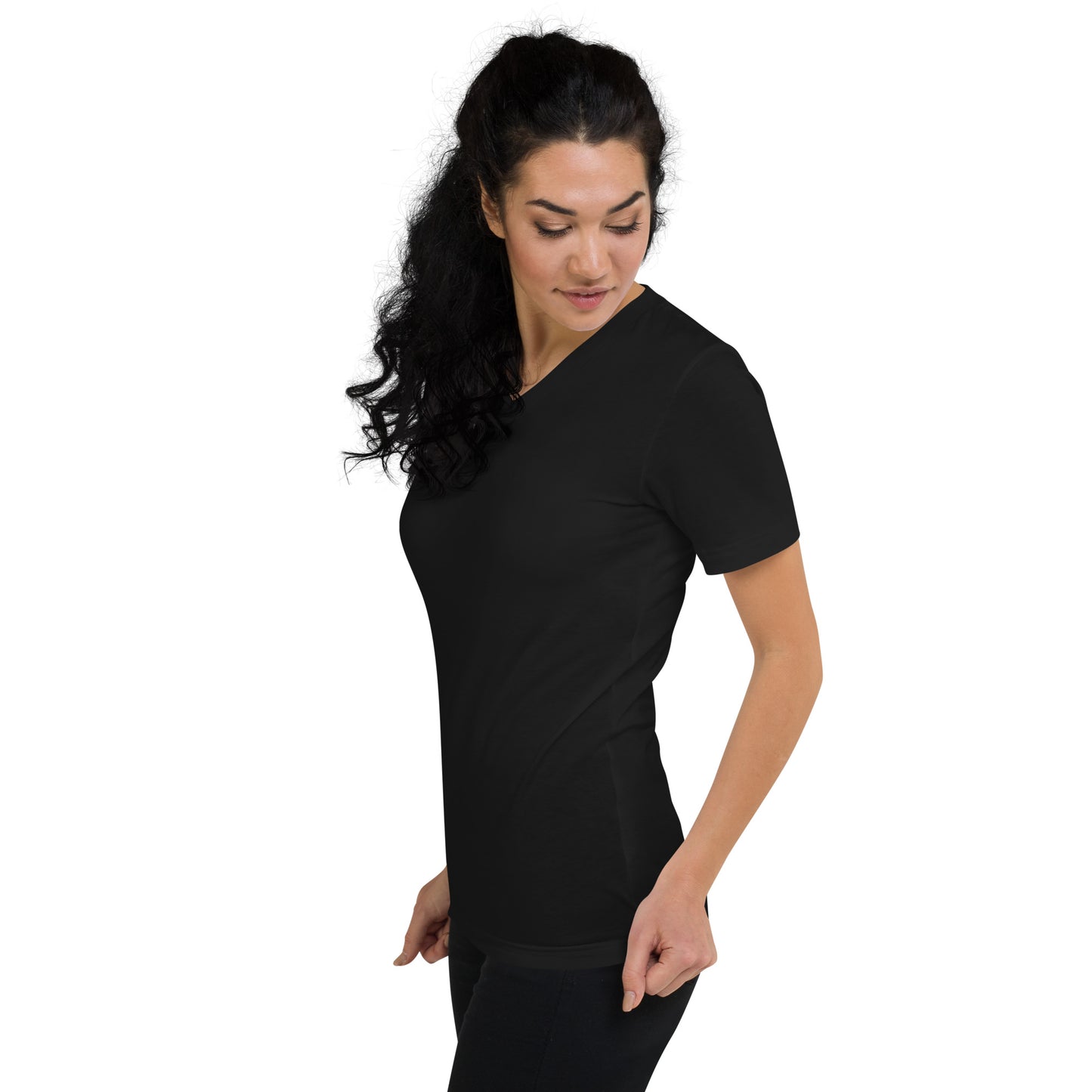Keep the Faith Unisex Short Sleeve V-Neck T-Shirt