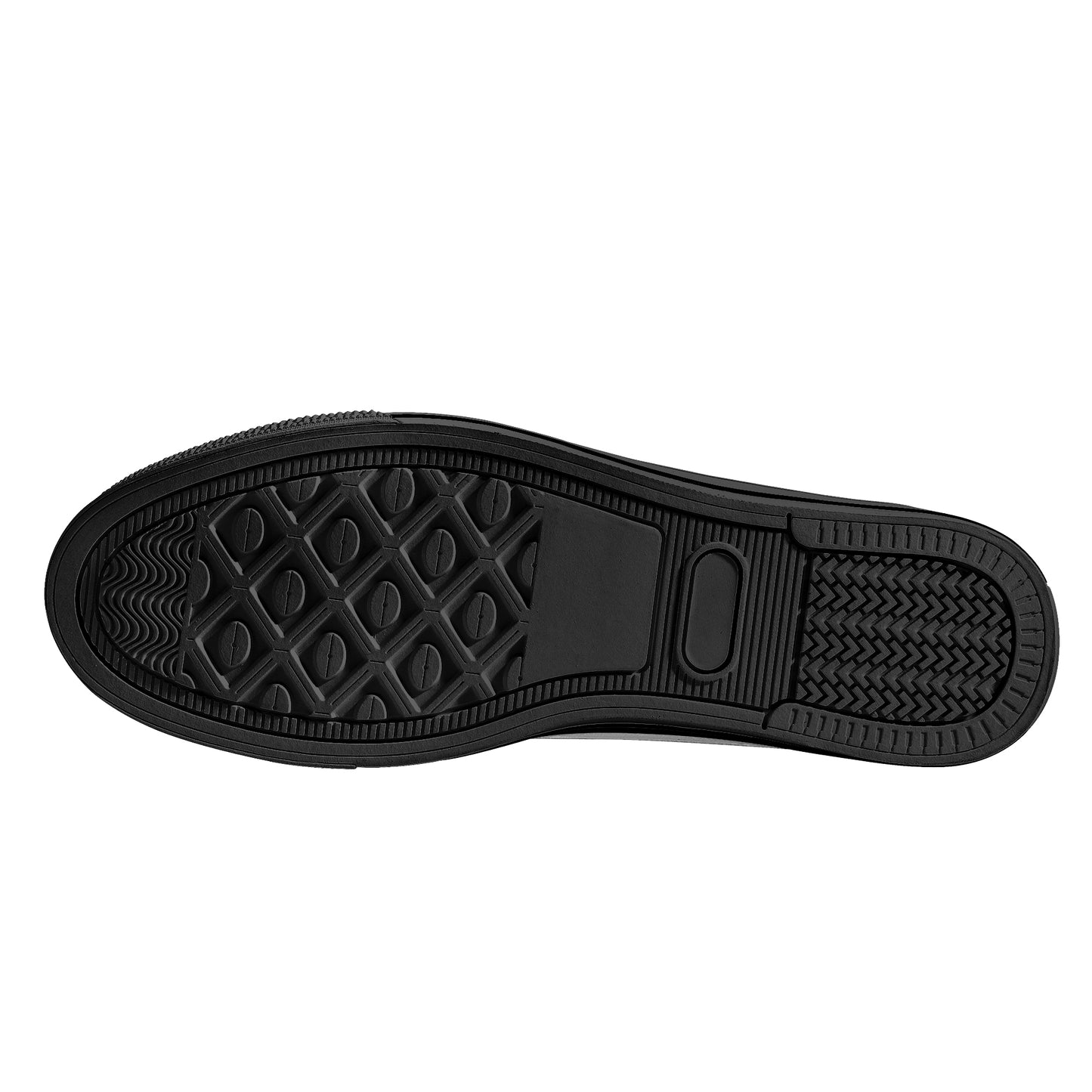Mens High Top Checker Shoes